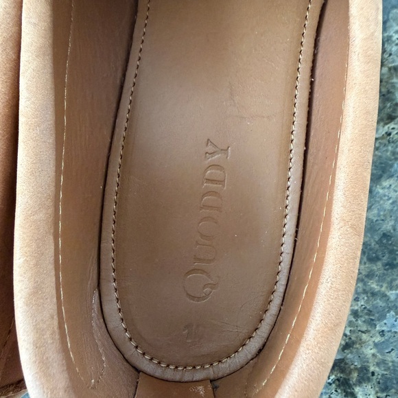 Quoddy Men's Tan Loafers - Picture 5 of 9